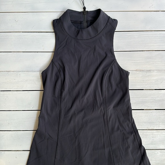 NWOT Outdoor Voices Zoom Bloom Dress in Black size XS - Picture 2 of 8